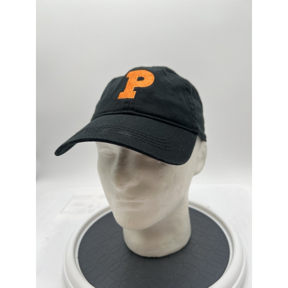 Princeton Tigers Hat Cap Black Orange P Cap America Adjustable Strapback
